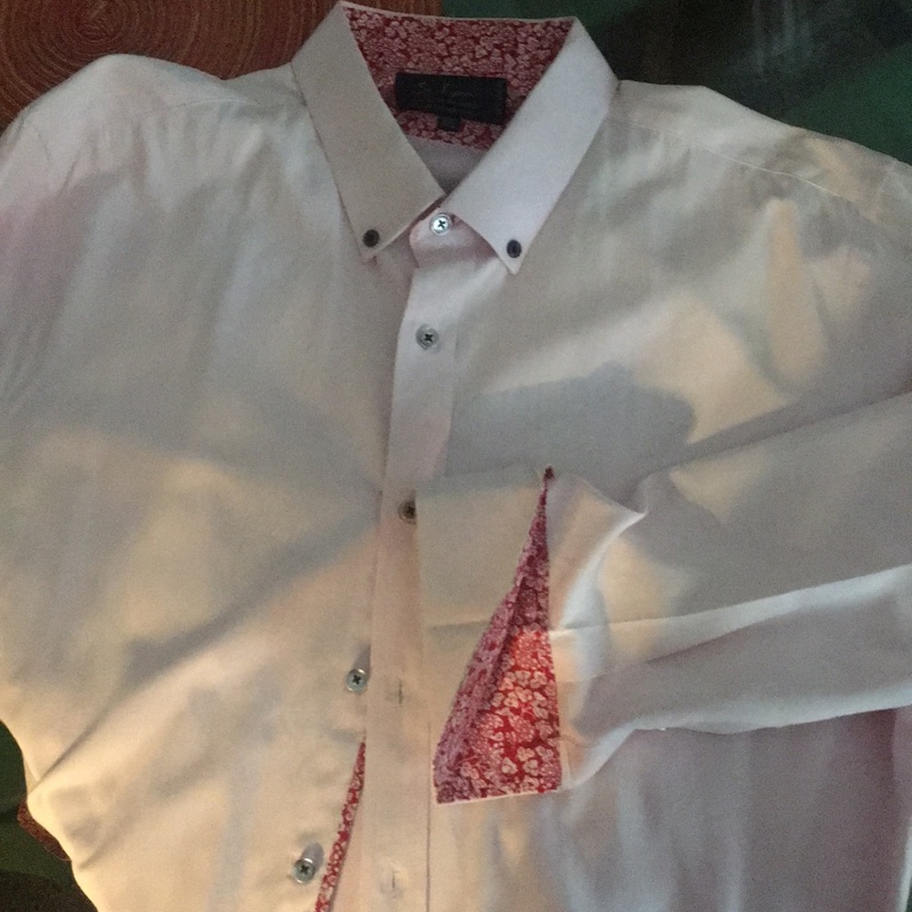 Custom men’s long sleeve button down